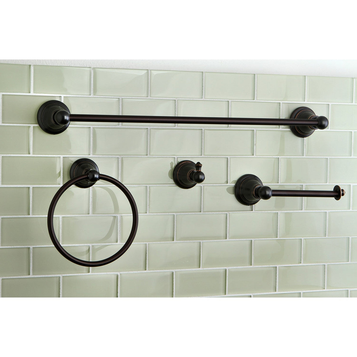 American Classic BAHK192478NB 4-Piece Bathroom Hardware Set, Naples Bronze