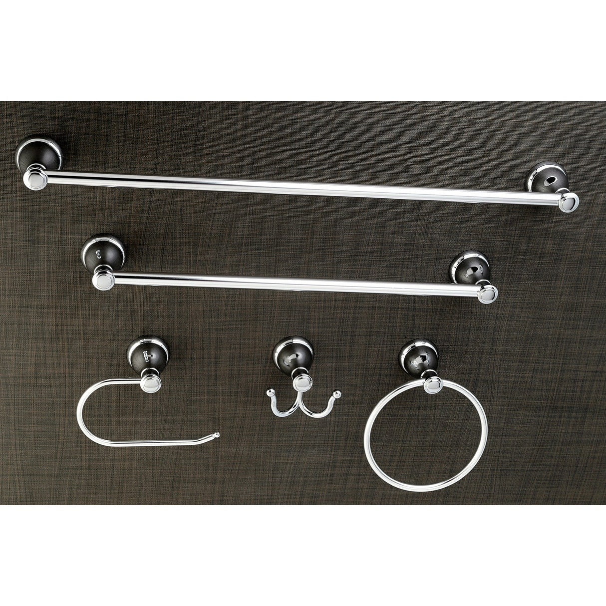 Mesa Verde BAHK5012478C 5-Piece Bathroom Hardware Set, Polished Chrome
