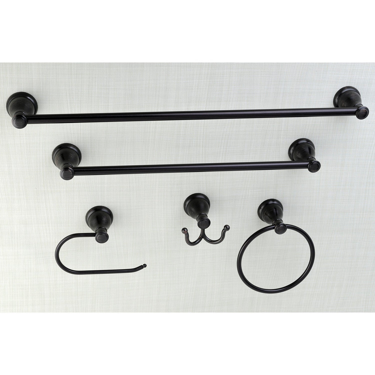 Mesa Verde BAHK5012478ORB 5-Piece Bathroom Hardware Set, Oil Rubbed Bronze