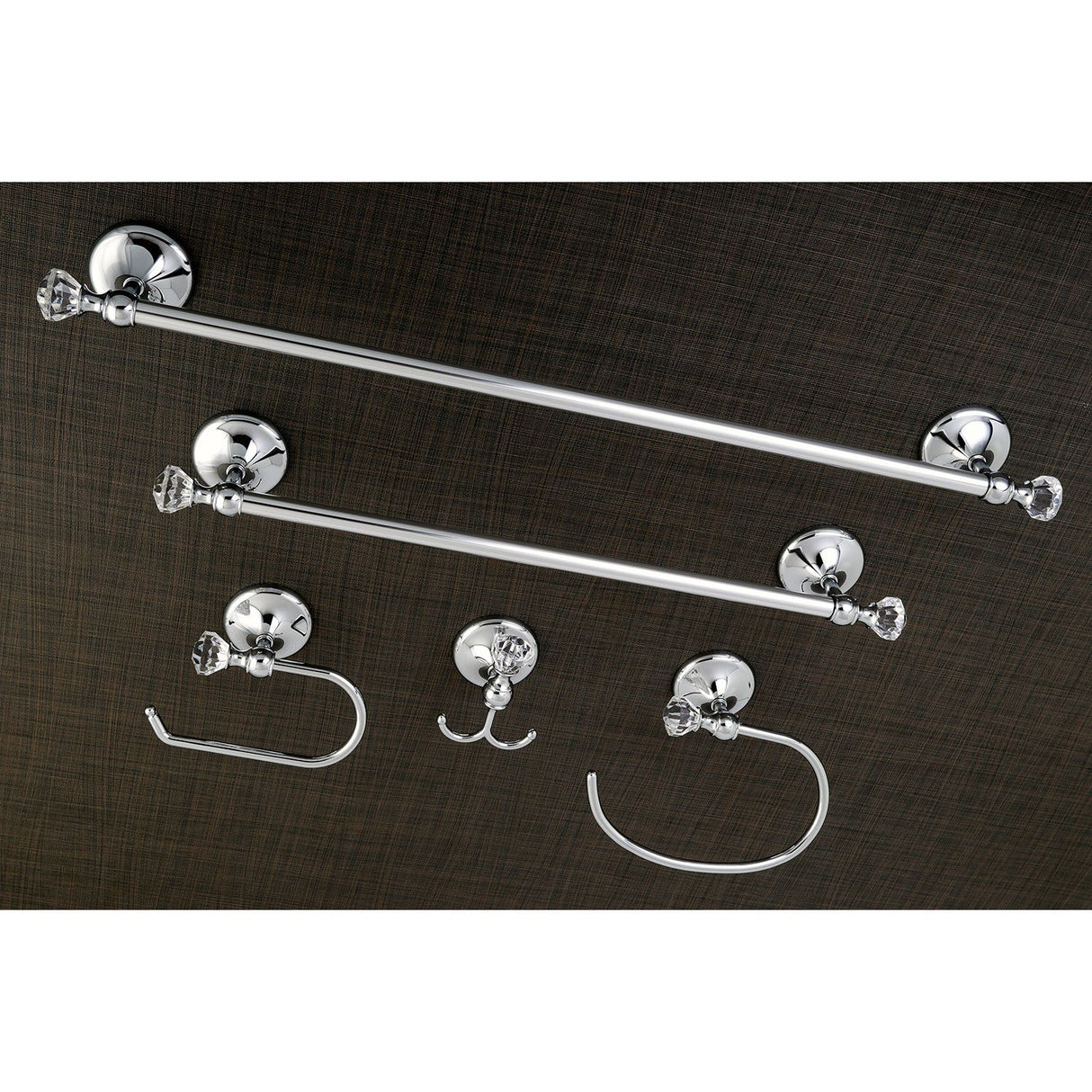 Celebrity BAHK71512478C 5-Piece Bathroom Hardware Set, Polished Chrome
