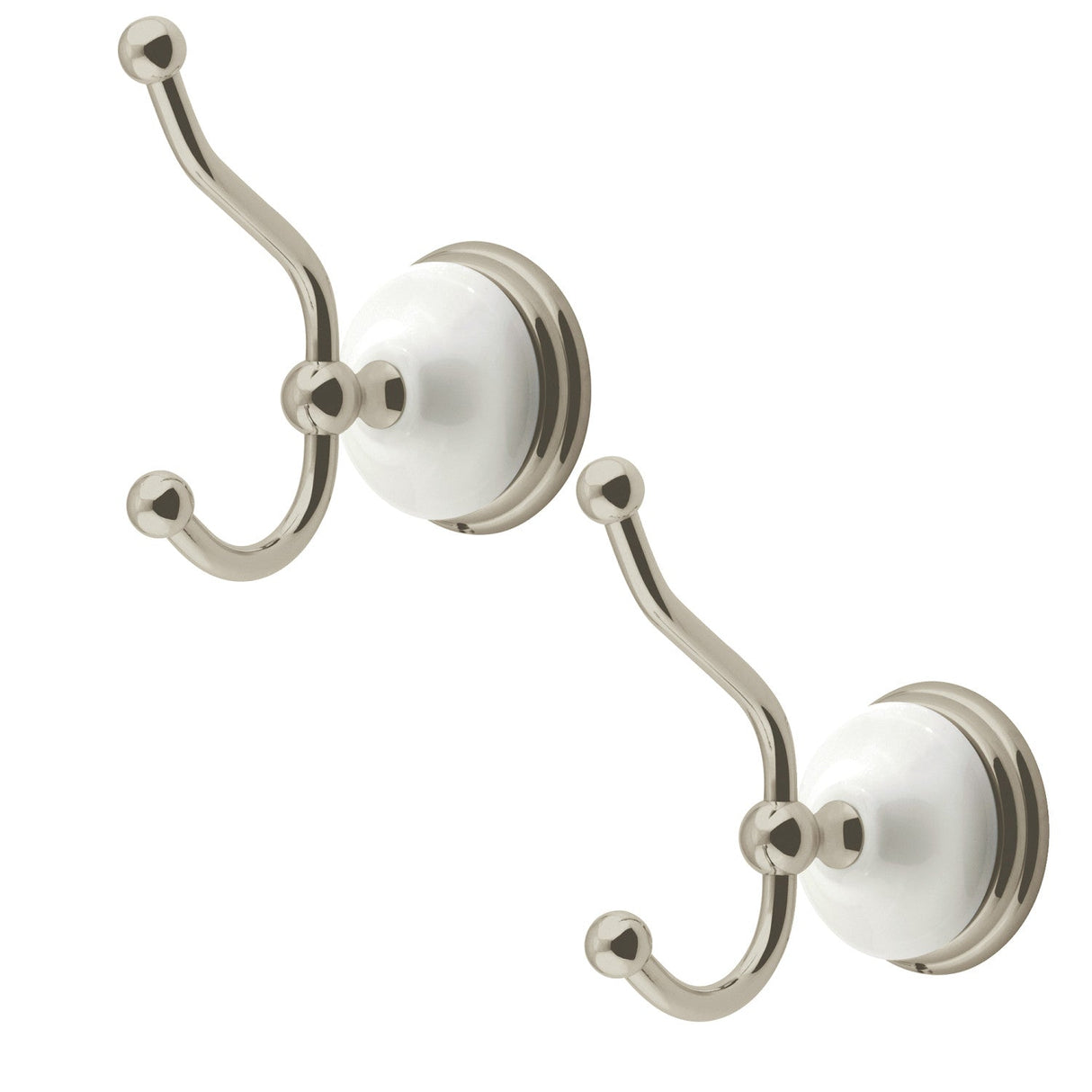 Victorian BAK1117SN Robe Hook, Brushed Nickel