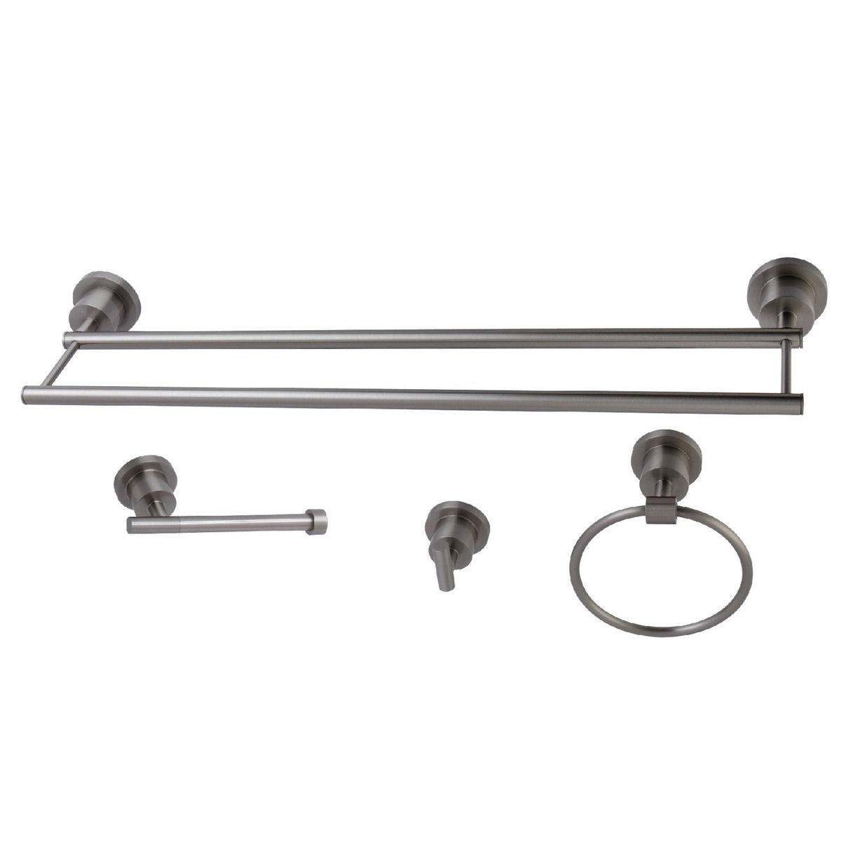 Concord BAK8213478SN 4-Piece Bathroom Hardware Set, Brushed Nickel