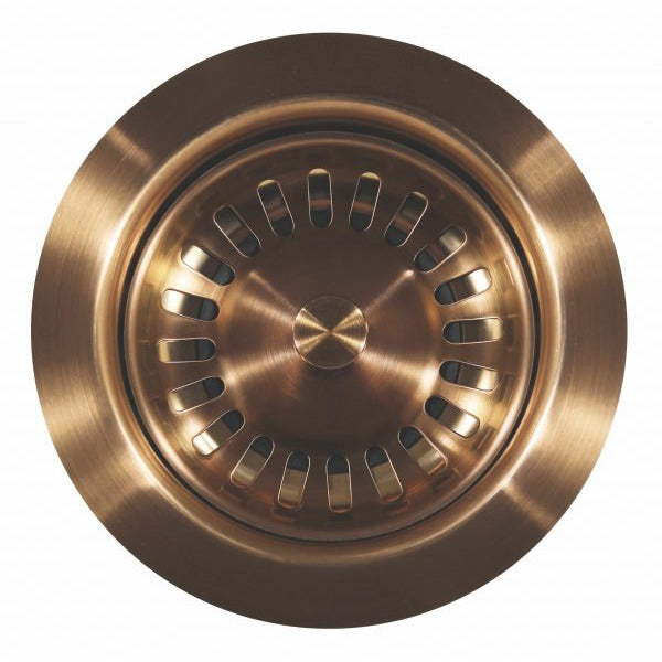 Hamat - BAS-2000 RG - 3 1/2" Rose Gold Basket Strainer