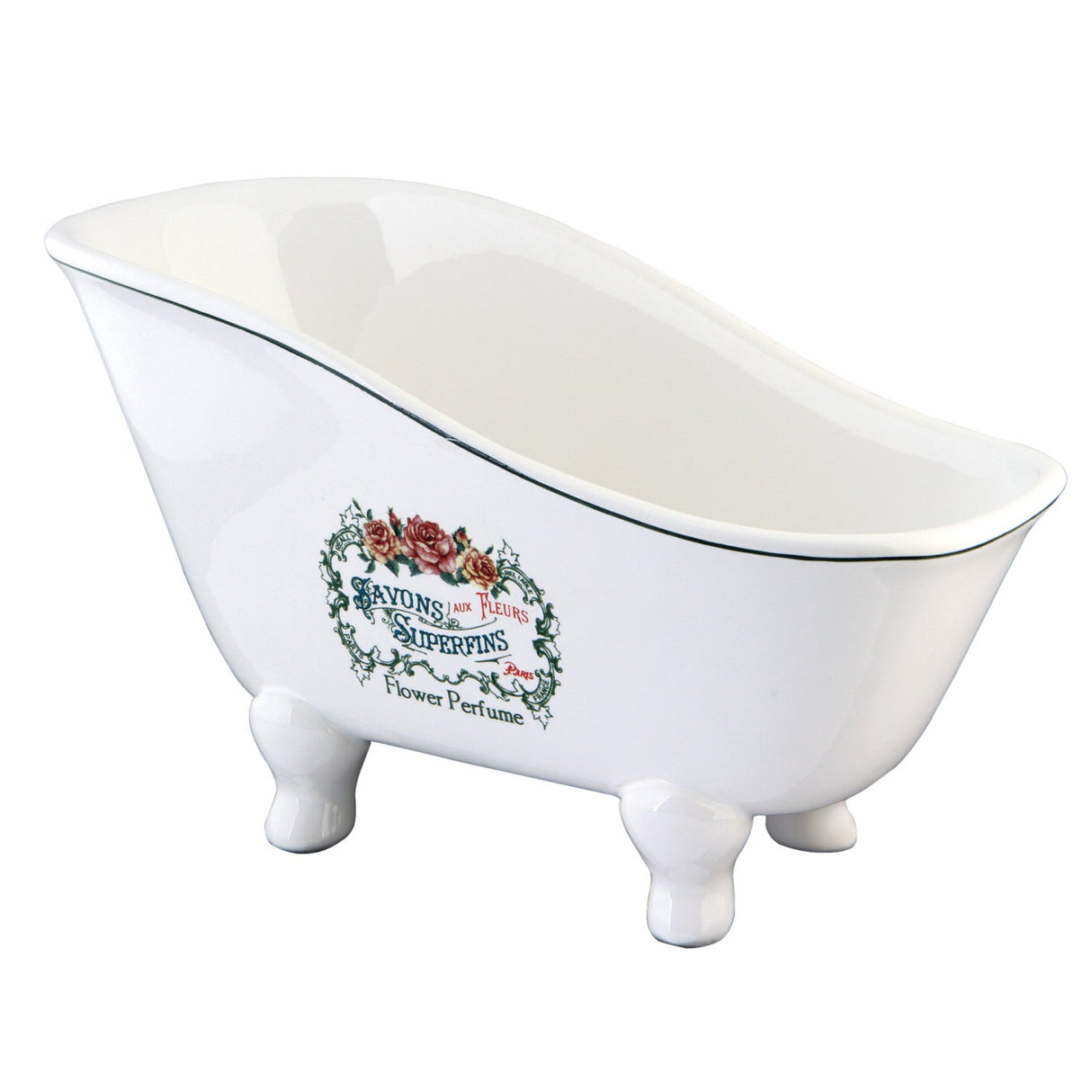 Savons Superfins BATUBSRW 8-1/16-Inch Mini Tub, White