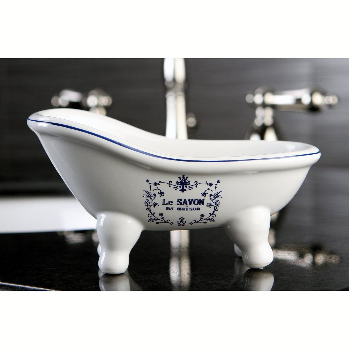 Le Savon BATUBSSW 5-11/16-Inch Mini Tub, White