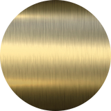 GRAFF 24K Brushed Gold Plated with Onyx PVD M-Series Round 4-Hole Trim Plate with Harley Handles (Vertical Installation) G-8058-LM57C19-BAU/OX-T