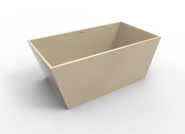 Hydro Systems BEL6032HTO-ALM BELLEVUE 6032 METRO TUB ONLY-ALMOND