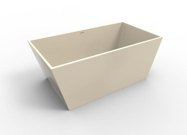 Hydro Systems BEL6032HTO-BIS BELLEVUE 6032 METRO TUB ONLY-BISCUIT