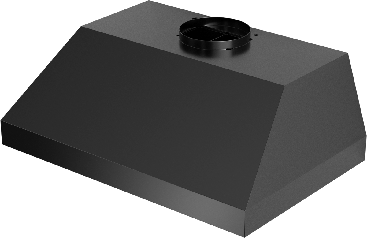 Vent-A-Hood BH228PSLD BL 28.375" 600 CFM Professional-Depth Wall Mount Liner Insert with Magic Lung Blower, Black Satin