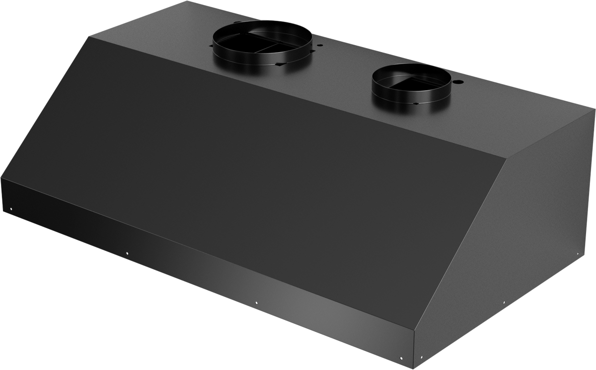 Vent-A-Hood BH340PSLB BC 40.375" 900 CFM Professional-Depth Wall Mount Liner Insert with High-Capacity Magic Lung Blower, Black Carbide