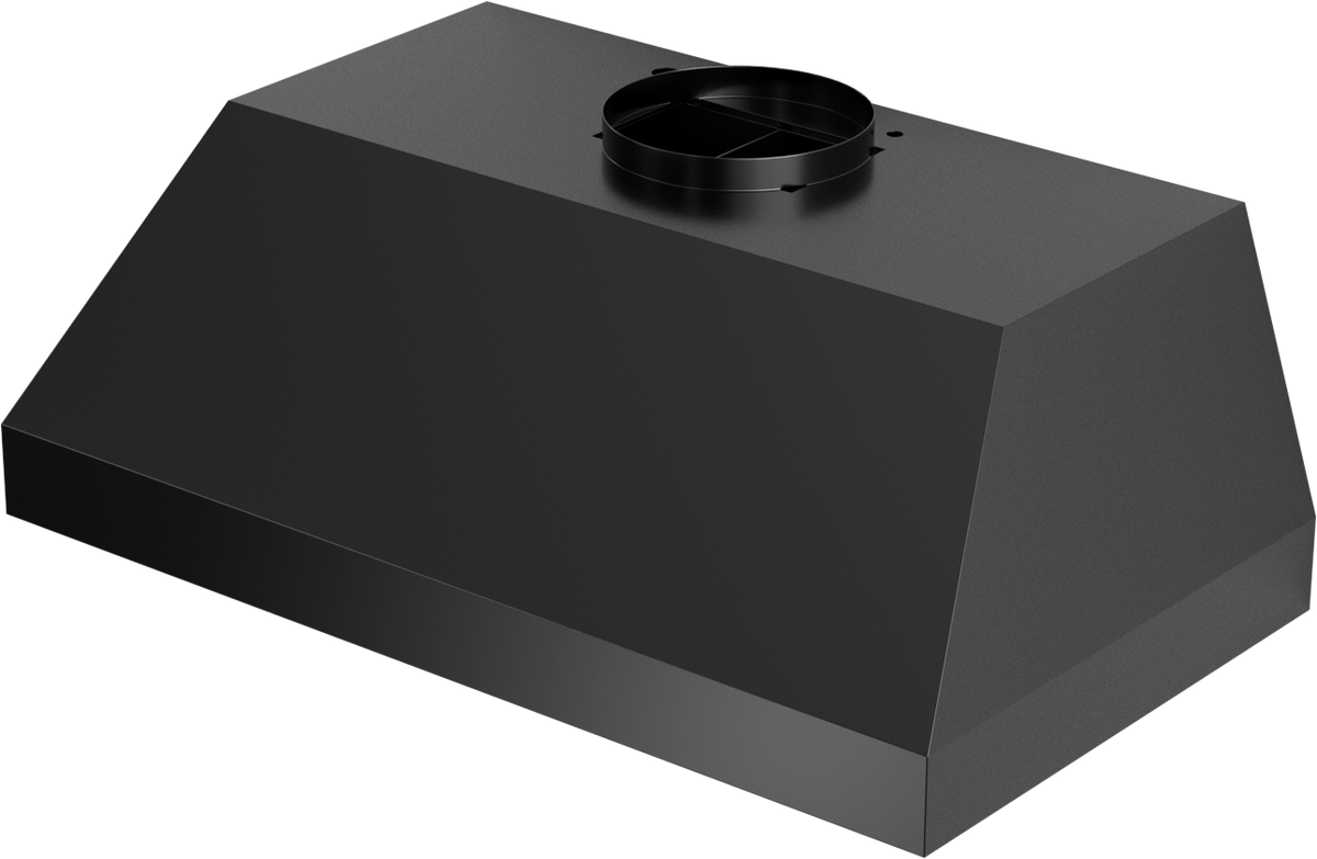 Vent-A-Hood BH346SLD BL 46.375" 900 CFM Wall Mount Liner Insert with Magic Lung Blower, Black Satin