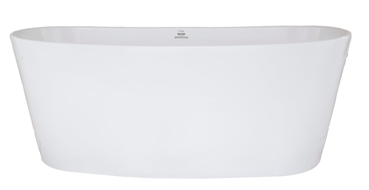 Hydro Systems BIS6431HTO-WHI BISCAYNE 6431 METRO TUB ONLY-WHITE