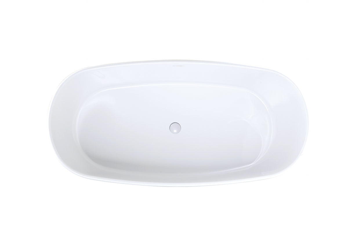 Hydro Systems BIS6431HTO-ALM BISCAYNE 6431 METRO TUB ONLY-ALMOND