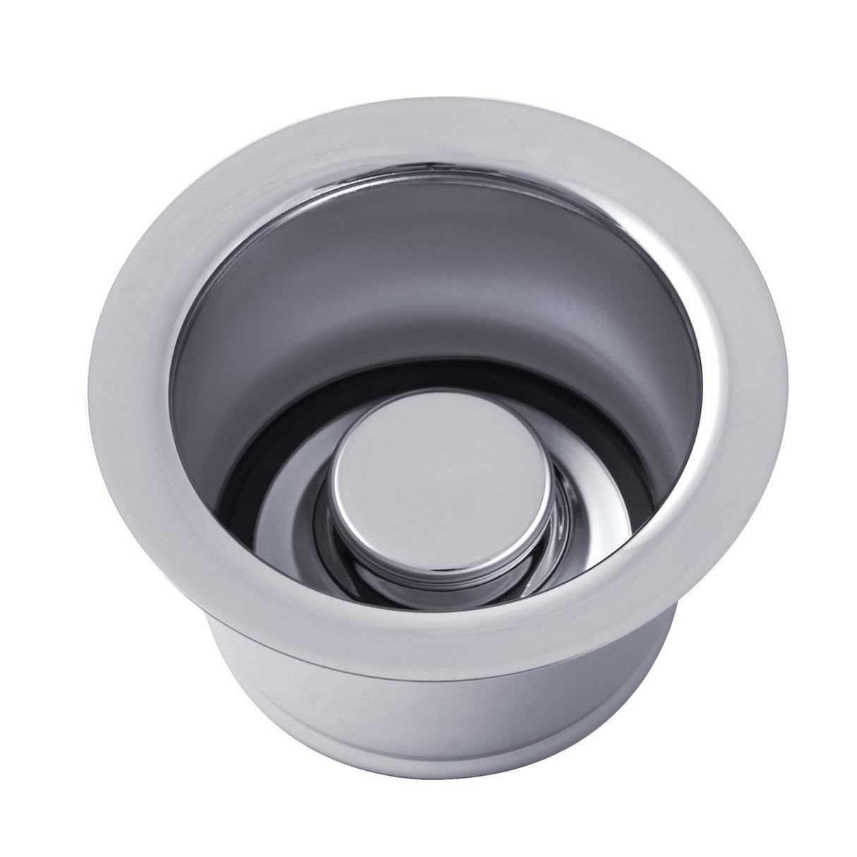 Made To Match BS2001 Extended Disposal Flange, Polished Chrome