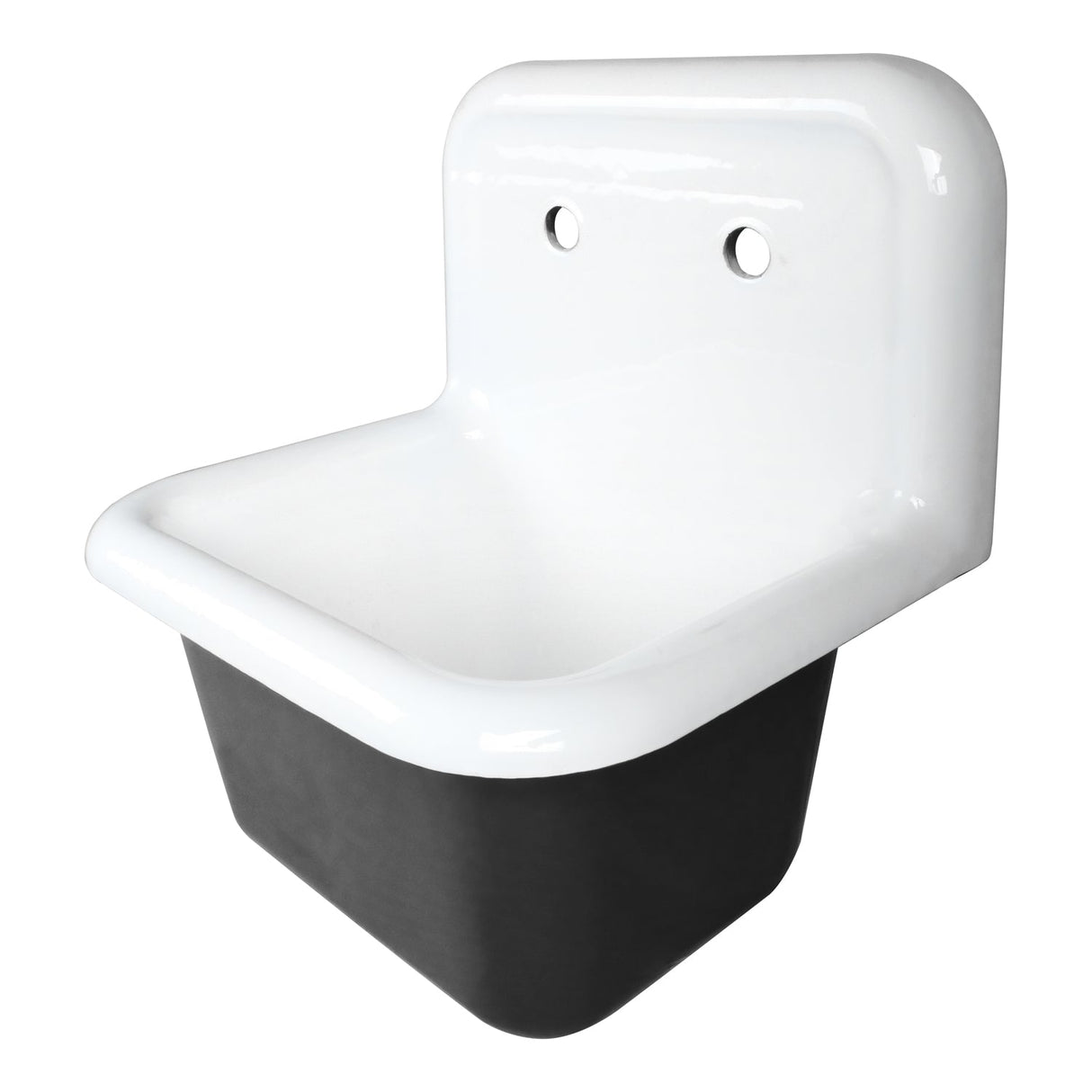 Iman 22" Cast Iron Wall-Mount Lavatory Sink