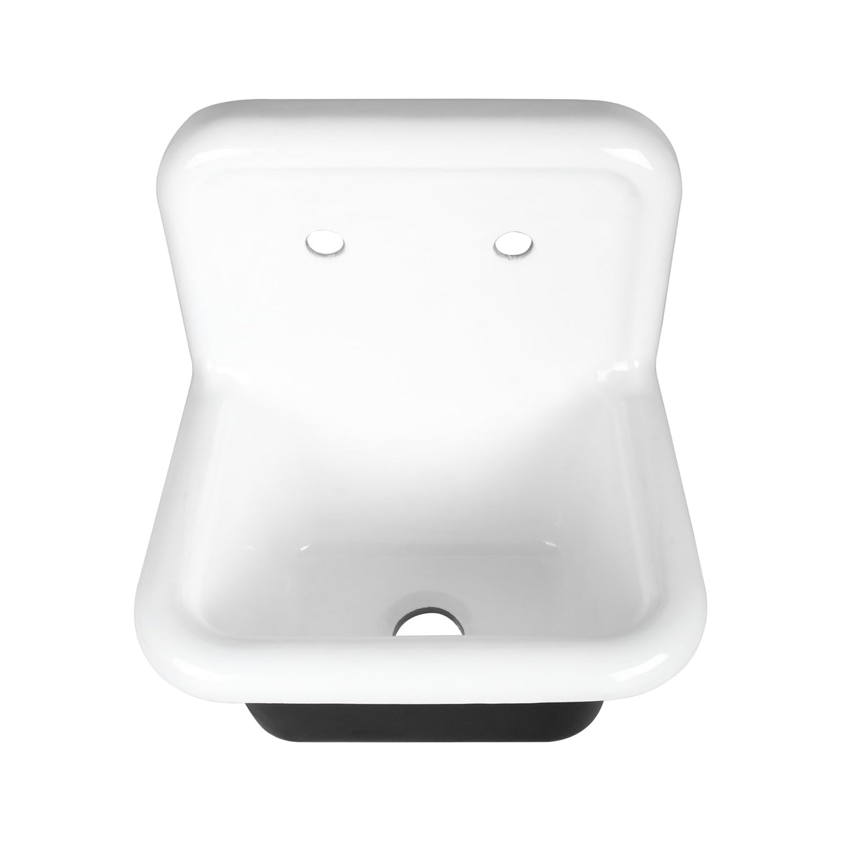 Iman 22" Cast Iron Wall-Mount Lavatory Sink