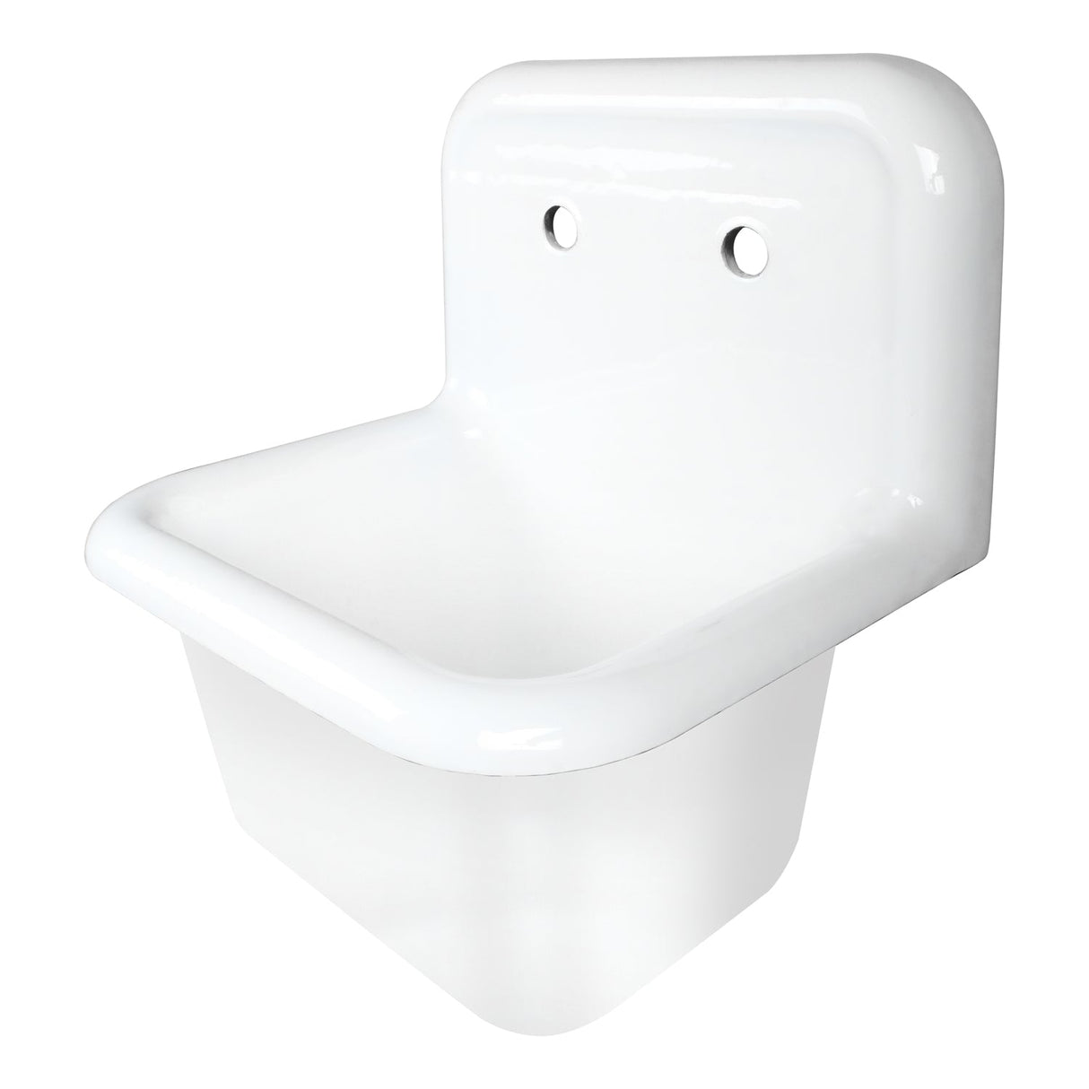Iman 22" Cast Iron Wall-Mount Lavatory Sink