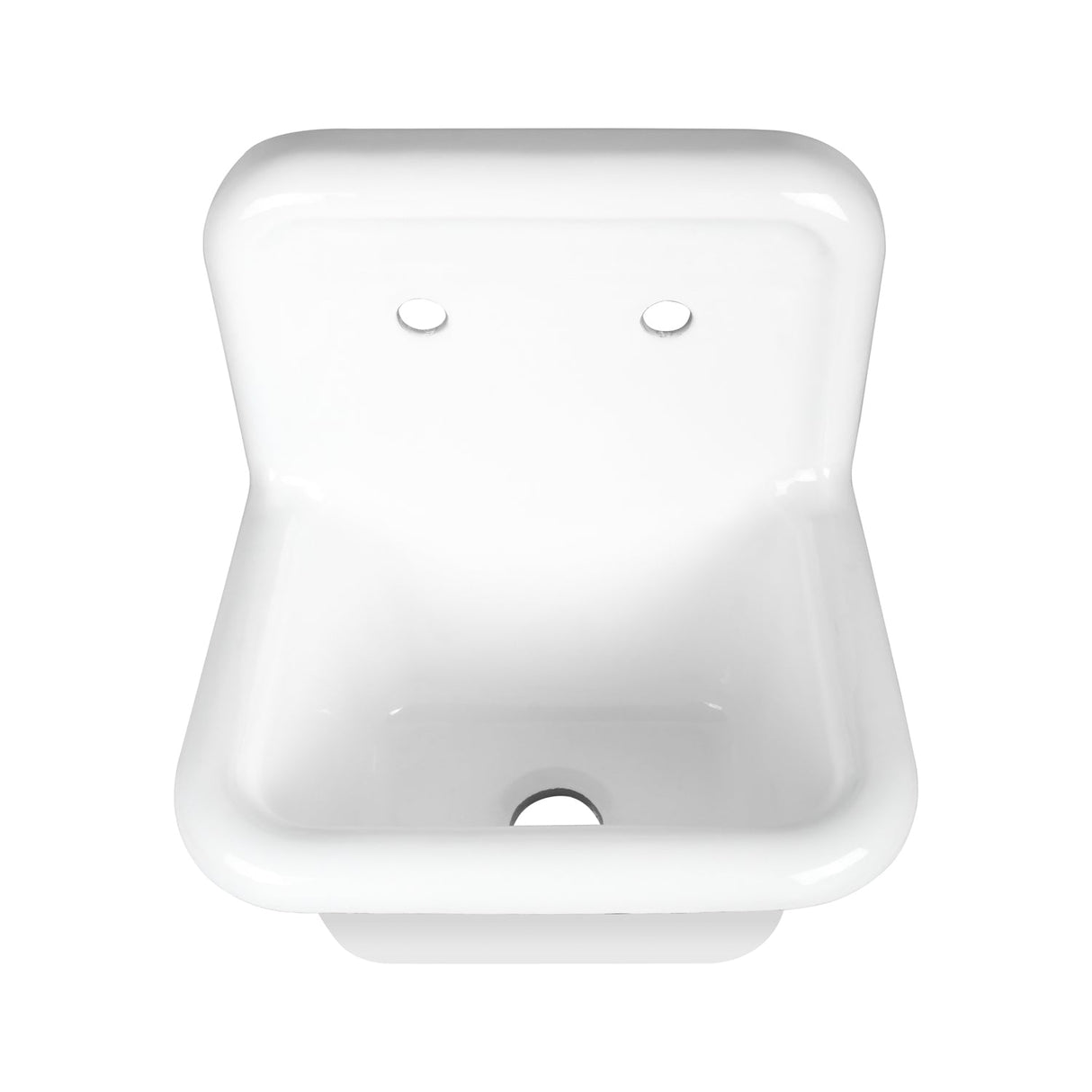 Iman 22" Cast Iron Wall-Mount Lavatory Sink