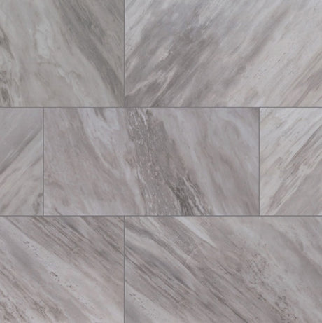 Eden bardiglio 12x24 matte porcelain floor and wall tile NEDEBAR1224 product shot multiple tiles angle view  #Size_32"x32"