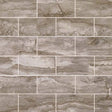 Berniini Camo 12"x12" Polished Porcelain Mesh-Mounted Mosaic Tile product shot bathroom table view