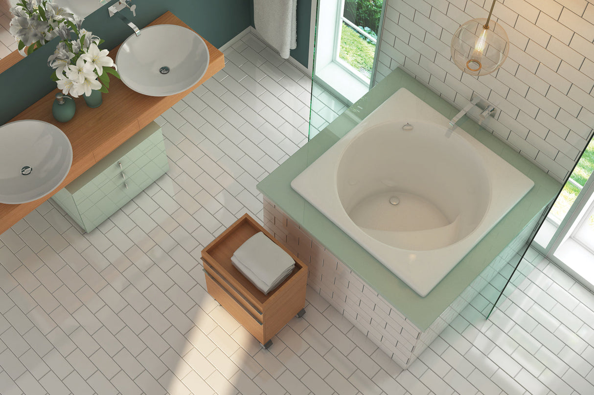 Americh BV4040T-BI Beverly 4040 - Tub Only - Biscuit