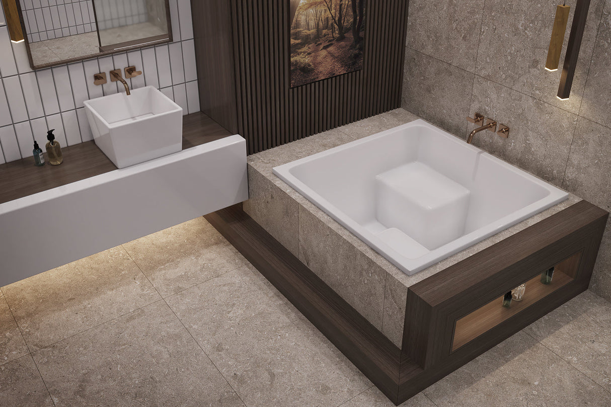 Americh BV4444T-BI Beverly 4444 - Tub Only - Biscuit