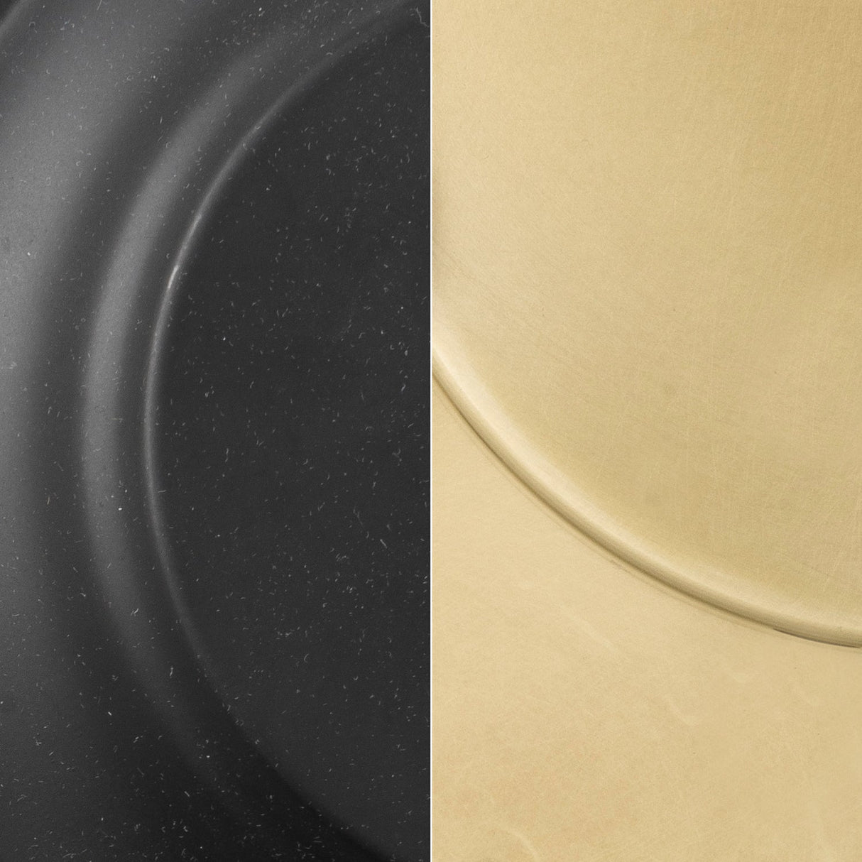 Gigi 3 Light Black + Aged Brass Semi Flush Mount GIG-810-BK-AG