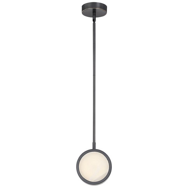 Alora PD325106UBAR BLANCO 6" PD URBAN BRONZE ALABASTER 15W LED 90 3000K DC LED