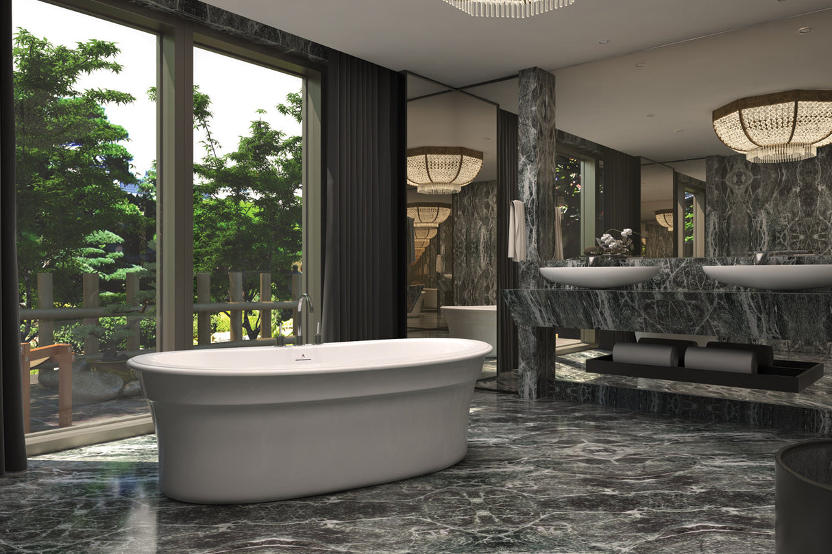 Americh BL6636T-BI Bliss 6636 - Tub Only - Biscuit