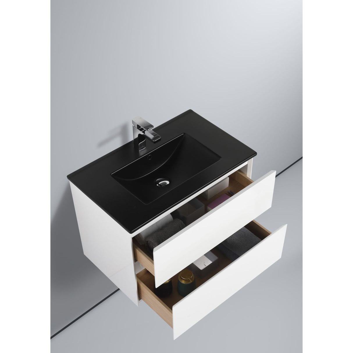 Blossom Assisi 30" Glossy White Single Sink Vanity Base