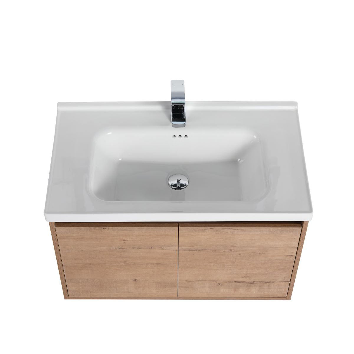 Blossom Bern 32" Classic Oak Vanity With Ceramic Basin
