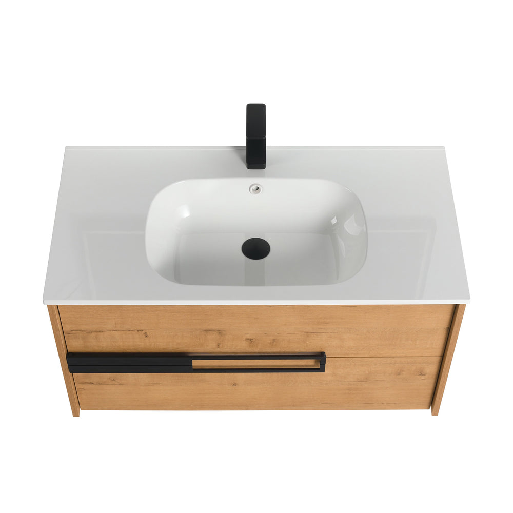 Blossom Brest 36" Classic Oak Vanity with SMC Sink