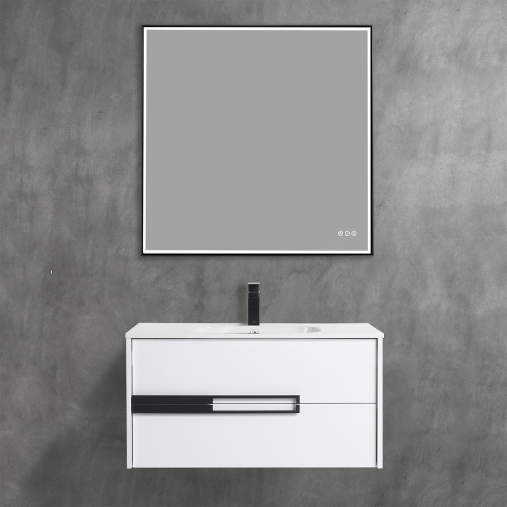Blossom Brest 36" Glossy White Vanity with SMC Sink