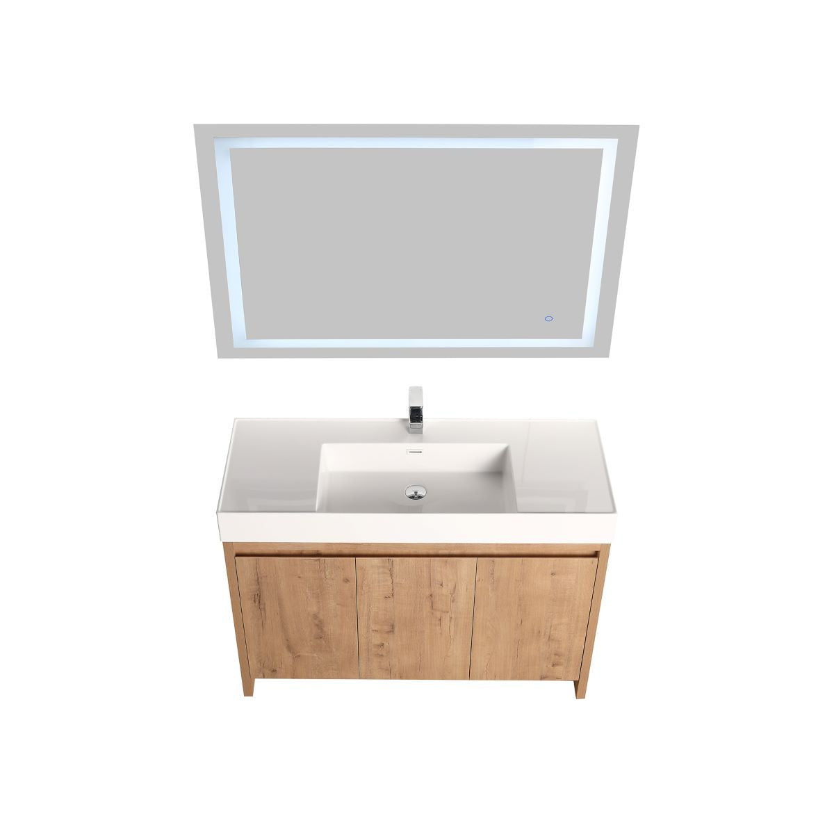Blossom Capri 48" Classic Oak Vanity With Dual LED Lights