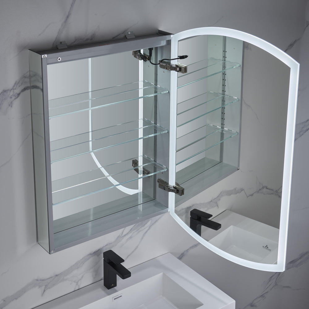 Blossom Castor 24X38 Right LED Medicine Cabinet