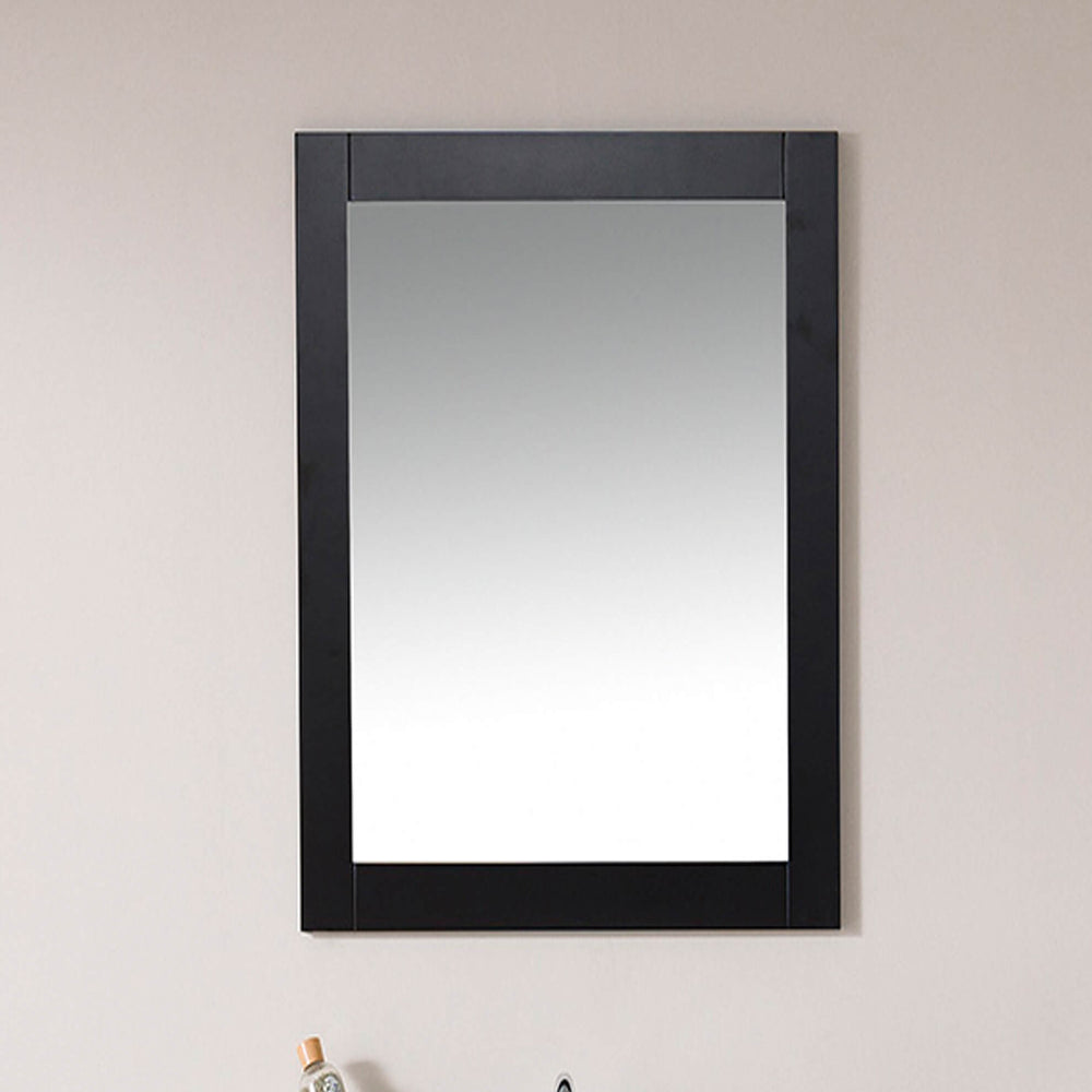 Blossom Dubai 30" Espresso Wall-Mounted Rectangle Mirror