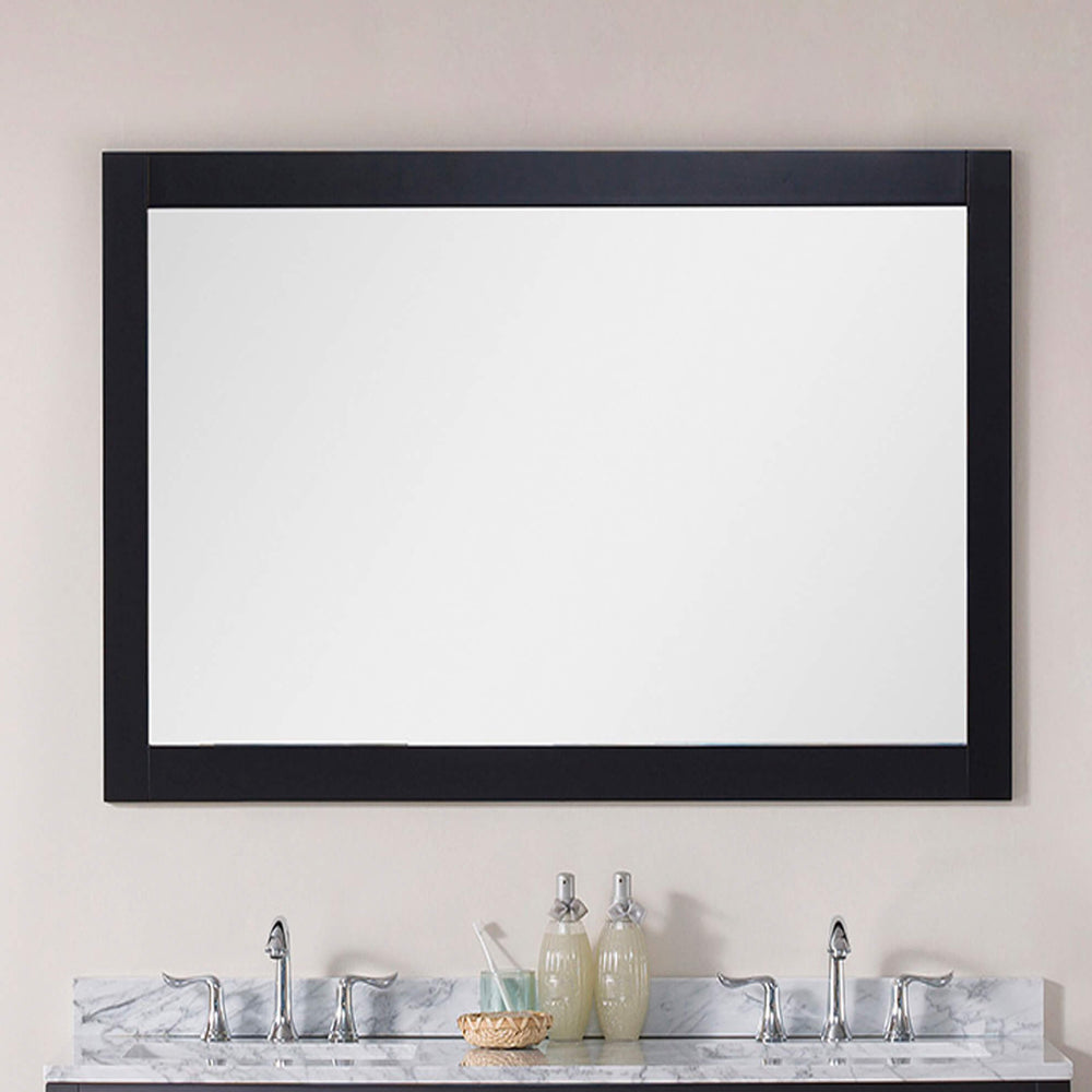 Blossom Dubai 60" Charcoal Grey Wall-Mounted Rectangle Mirror