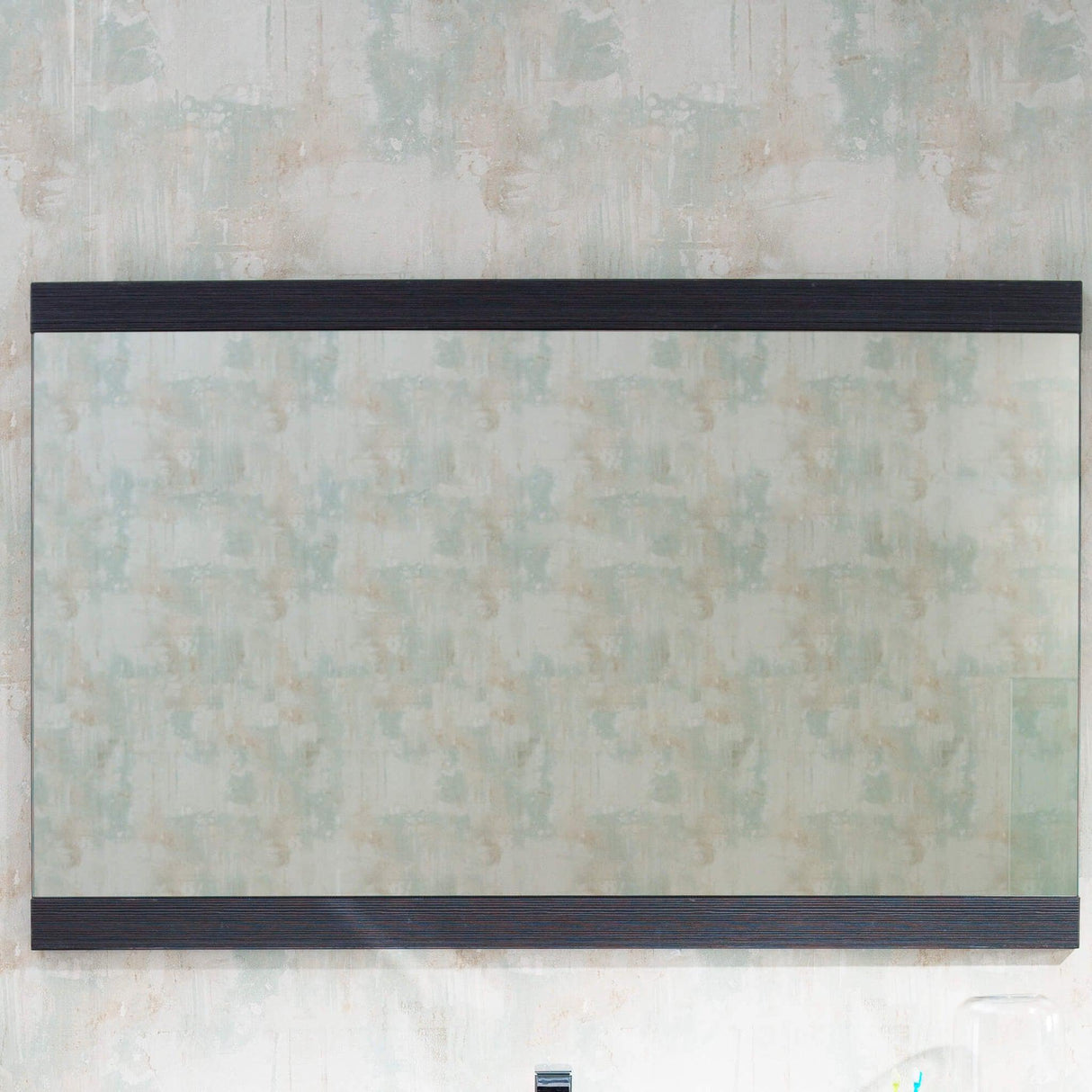 Blossom Milan 48" x 32" Silver Gray Wall-Mounted Rectangle Mirror