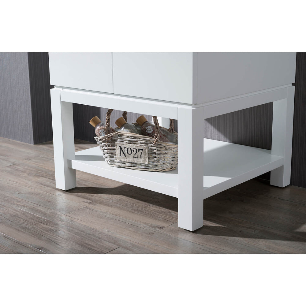 Blossom Monaco 42" Matte White Vanity Leg