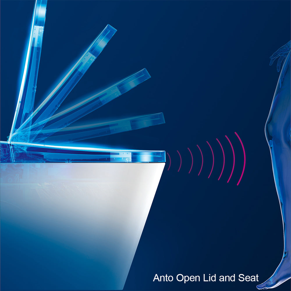 Blossom ST09 03 Heated Seat Smart Toilet with Soft Close Seat and Lid