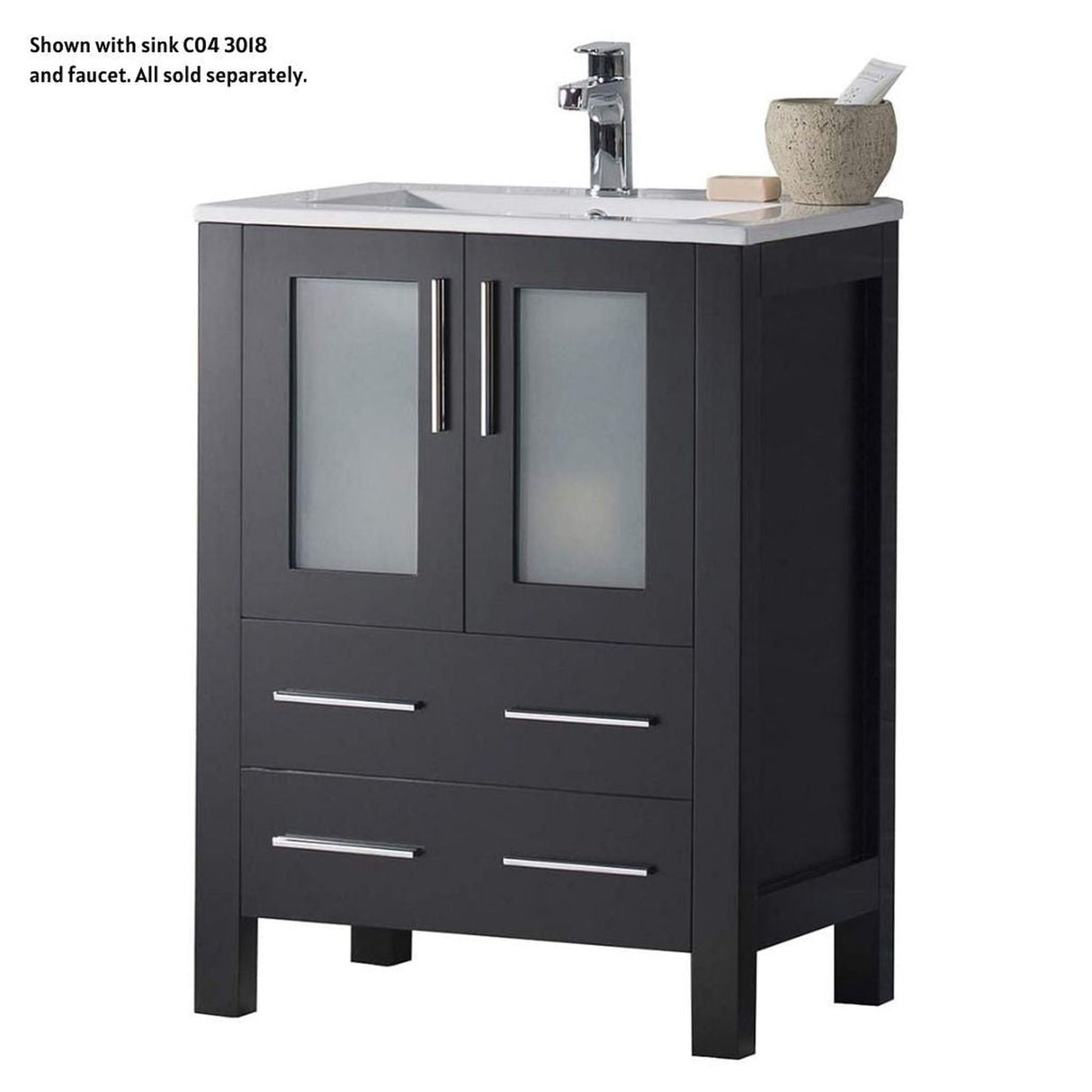 Blossom Sydney 30" Espresso Freestanding Vanity Base