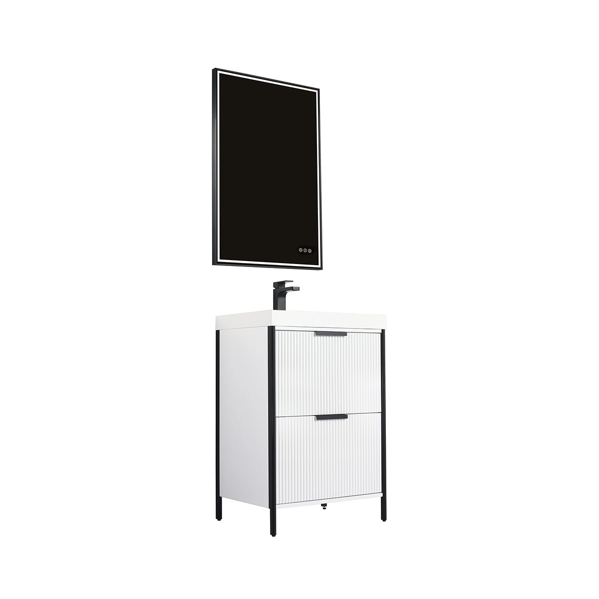 Blossom Zurich 24" Glossy White Vanity