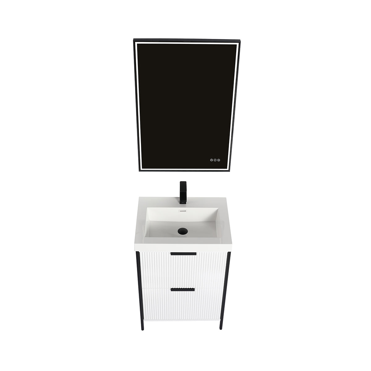 Blossom Zurich 24" Glossy White Vanity