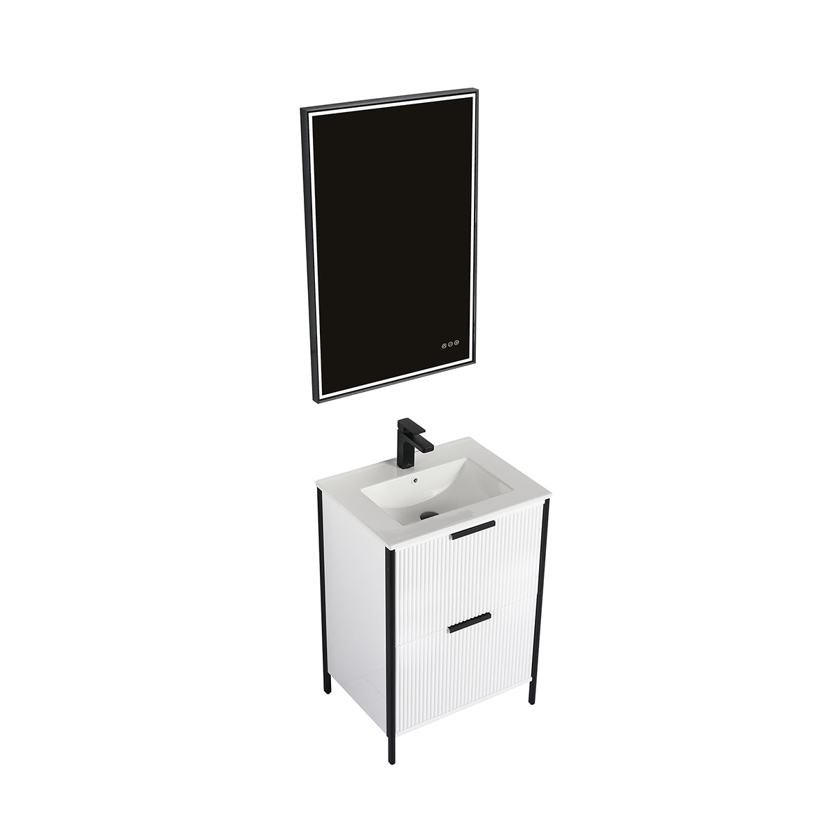 Blossom Zurich 24" Glossy White Vanity
