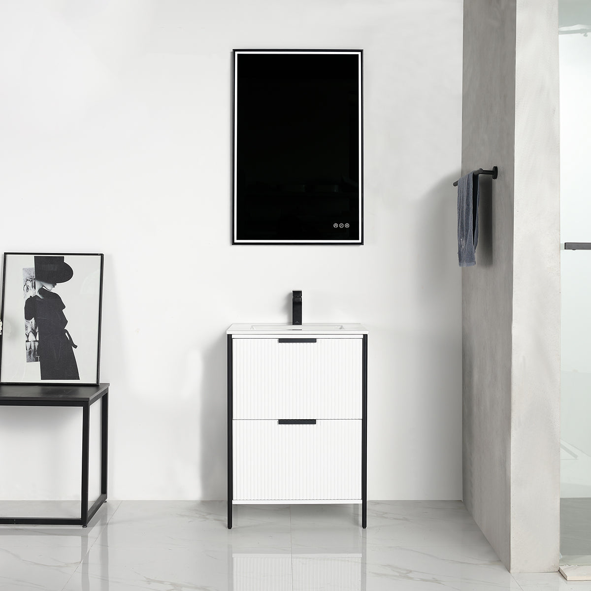 Blossom Zurich 24" Glossy White Vanity