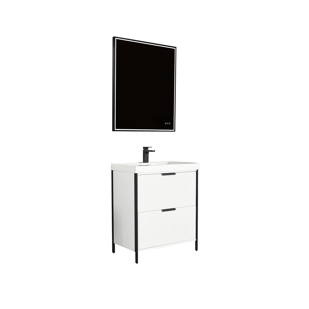 Blossom Zurich 30" Glossy White Vanity