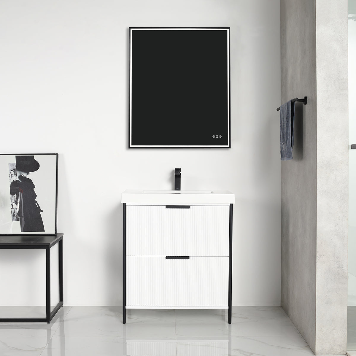 Blossom Zurich 30" Glossy White Vanity