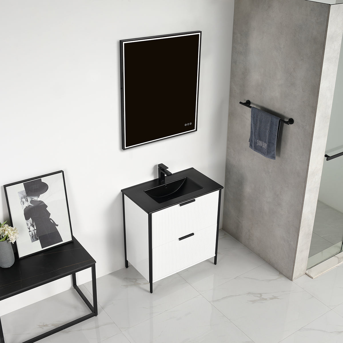 Blossom Zurich 30" Glossy White Vanity