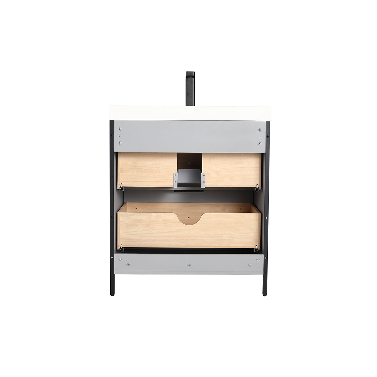 Blossom Zurich 30" Metal Grey Vanity