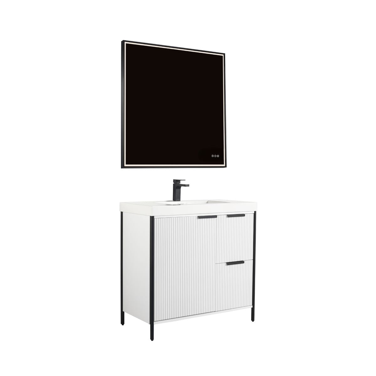 Blossom Zurich 36" Glossy White Vanity